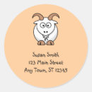 Search for cute goat stickers White