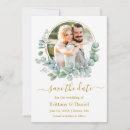 Search for gold leaf invitations Botanical greenery