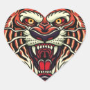 Search for tattoo style stickers Tiger