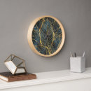 Search for leaf design clocks Blue