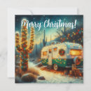 Search for vintage camper christmas cards Xmas
