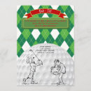 Search for golf tournament birthday invitations Retirement