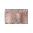 Search for glitter bath mats Monogrammed