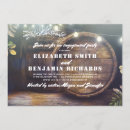 Search for winery engagement party invitations String of lights