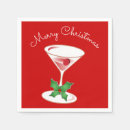 Search for christmas martini napkins Drink