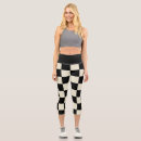 Search for black and white checkerboard leggings Squares