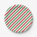 Search for candy cane plates Red