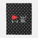 Search for black white polka dots blankets Cute