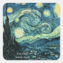 Search for starry night painting stickers Stars