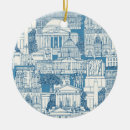 Search for toile christmas tree decorations Blue