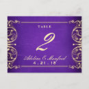 Search for table seating postcards Purple