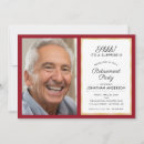 Search for surprise retirement invitations Classy