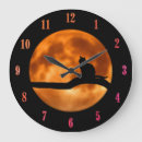 Search for black cat clocks Feline