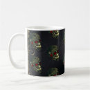 Search for skull and roses coffee mugs Goth
