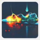 Search for liquids stickers Abstract