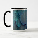 Search for blue feathers mugs Cool