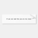 Search for too close bumper stickers Safety