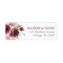Search for blush wedding return address labels Boho bohemian