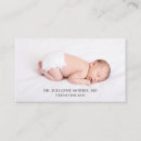 Search for newborn baby business cards Cute