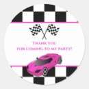 Search for black and white race flag stickers Cars