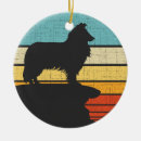 Search for rough collie christmas tree decorations Puppy