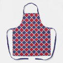 Search for red white and blue aprons Geometric