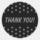 Search for polka dot thank you stickers Simple
