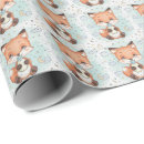 Search for red fox wrapping paper Baby