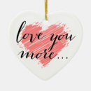 Search for sweetheart christmas tree decorations I love you
