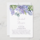 Search for purple and white invitations Lilac