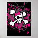 Search for girly skull posters Pink