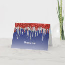 Search for red white blue thank you cards Elegant