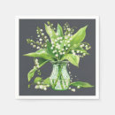 Search for lily of the valley napkins Bridal shower