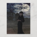 Search for bat silhouette postcards Spooky