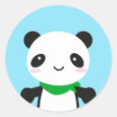 Search for cartoon panda bear stickers Happy