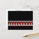 Search for tribal pattern cards Black