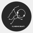 Search for funny climber stickers Outdoors