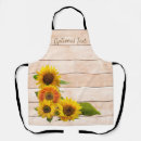 Search for wood aprons Sunflowers