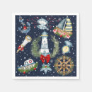 Search for nautical christmas napkins Sea