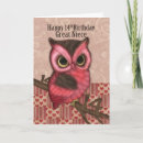 Search for great niece birthday cards Cute