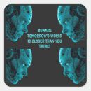 Search for science fiction stickers Cyborg