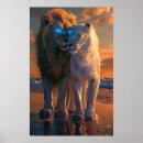 Search for blue lion art Wildlife
