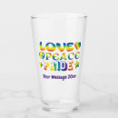 Search for peace beer glasses Heart