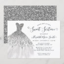 Search for grey sweet 16 invitations 16th birthday