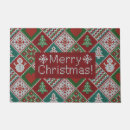 Search for merry christmas doormats Snowflakes