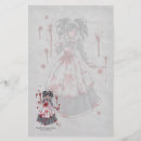 Search for gothic stationery paper Lolita