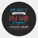 Search for unicorn head stickers Red hair