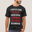 Search for artificial intelligence tshirts Science fiction