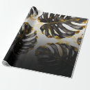 Search for tropical wrapping paper Black