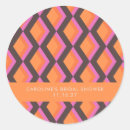 Search for pink and brown wedding stickers Trendy